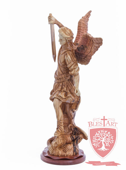 St. Michael the Archangel, Cathedral Quality, Size: 19.7"/50 CM Height