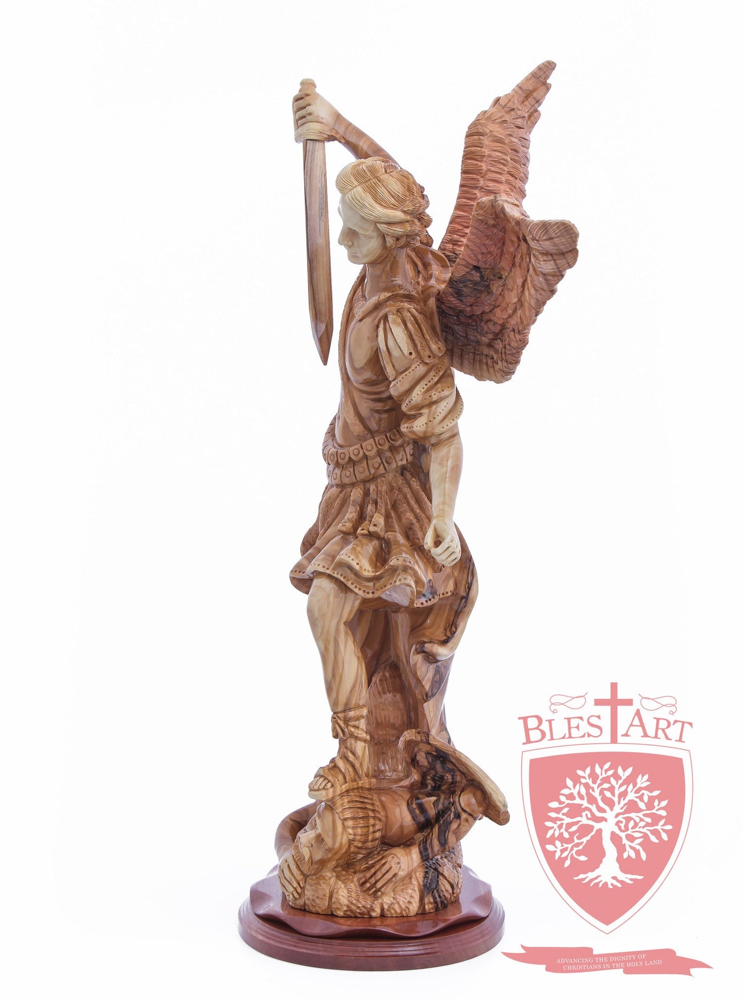 St. Michael the Archangel, Cathedral Quality, Size: 19.7"/50 CM Height