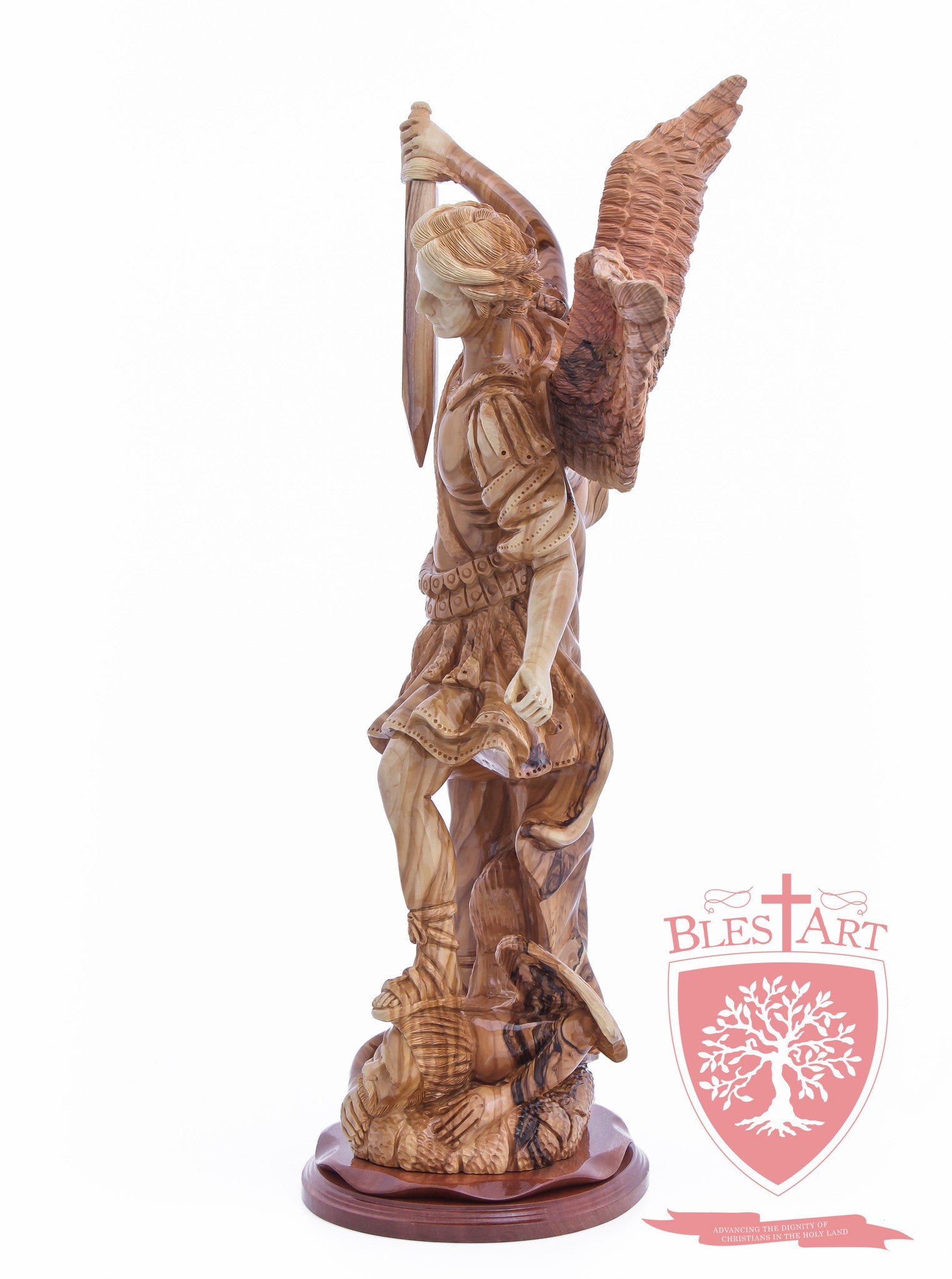 St. Michael the Archangel, Cathedral Quality, Size: 19.7"/50 CM Height