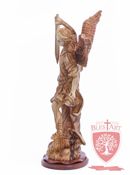 St. Michael the Archangel, Cathedral Quality, Size: 19.7"/50 CM Height