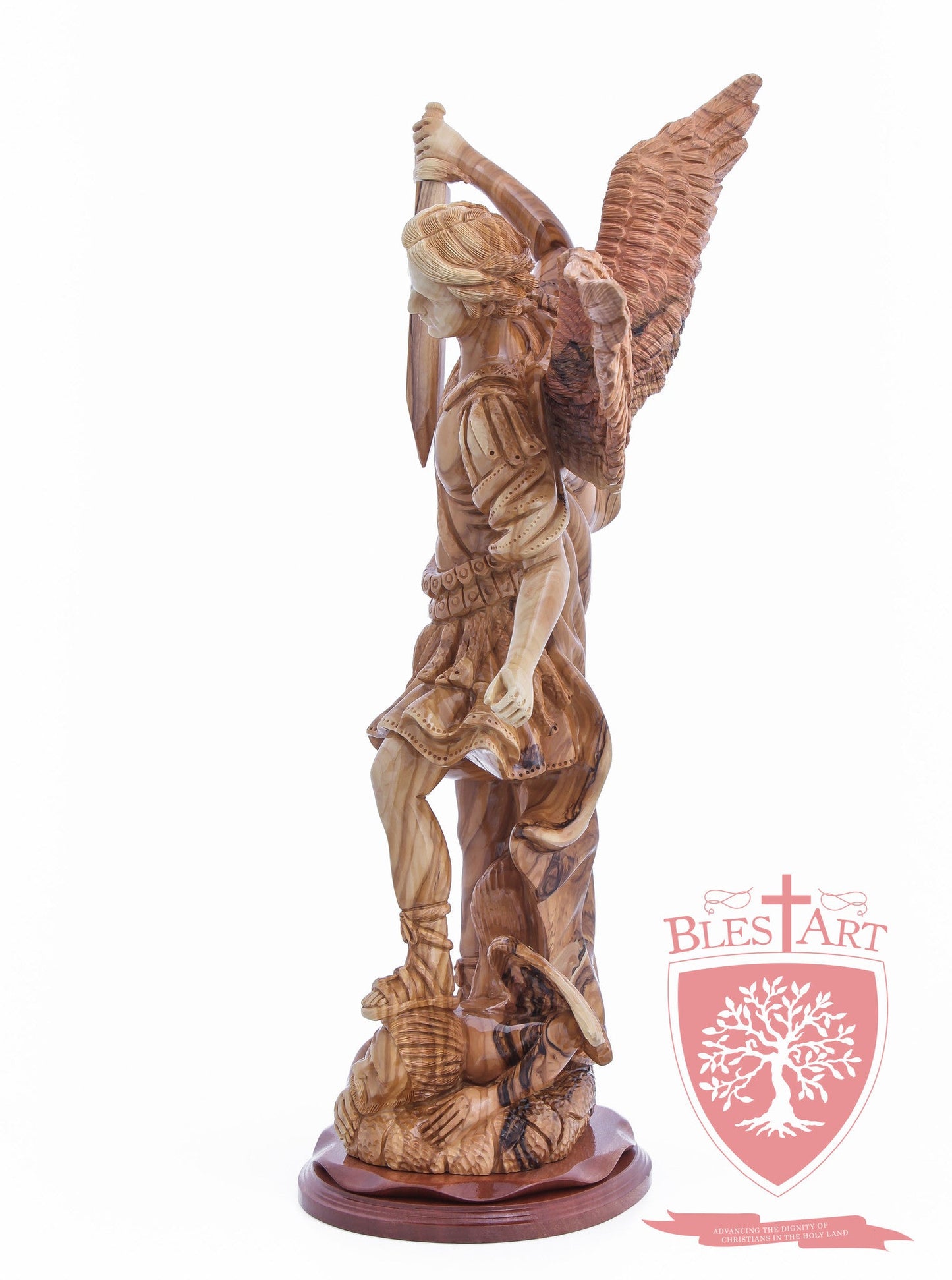 St. Michael the Archangel, Cathedral Quality, Size: 19.7"/50 CM Height