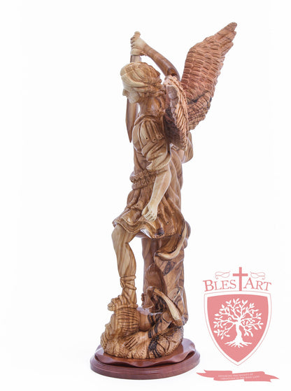 St. Michael the Archangel, Cathedral Quality, Size: 19.7"/50 CM Height