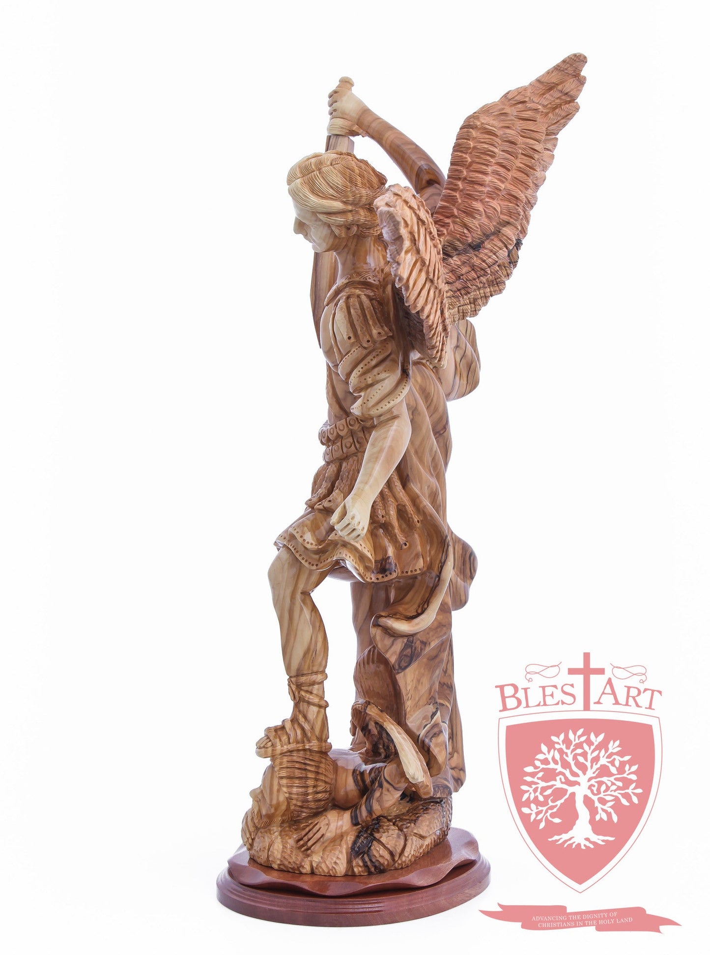 St. Michael the Archangel, Cathedral Quality, Size: 19.7"/50 CM Height