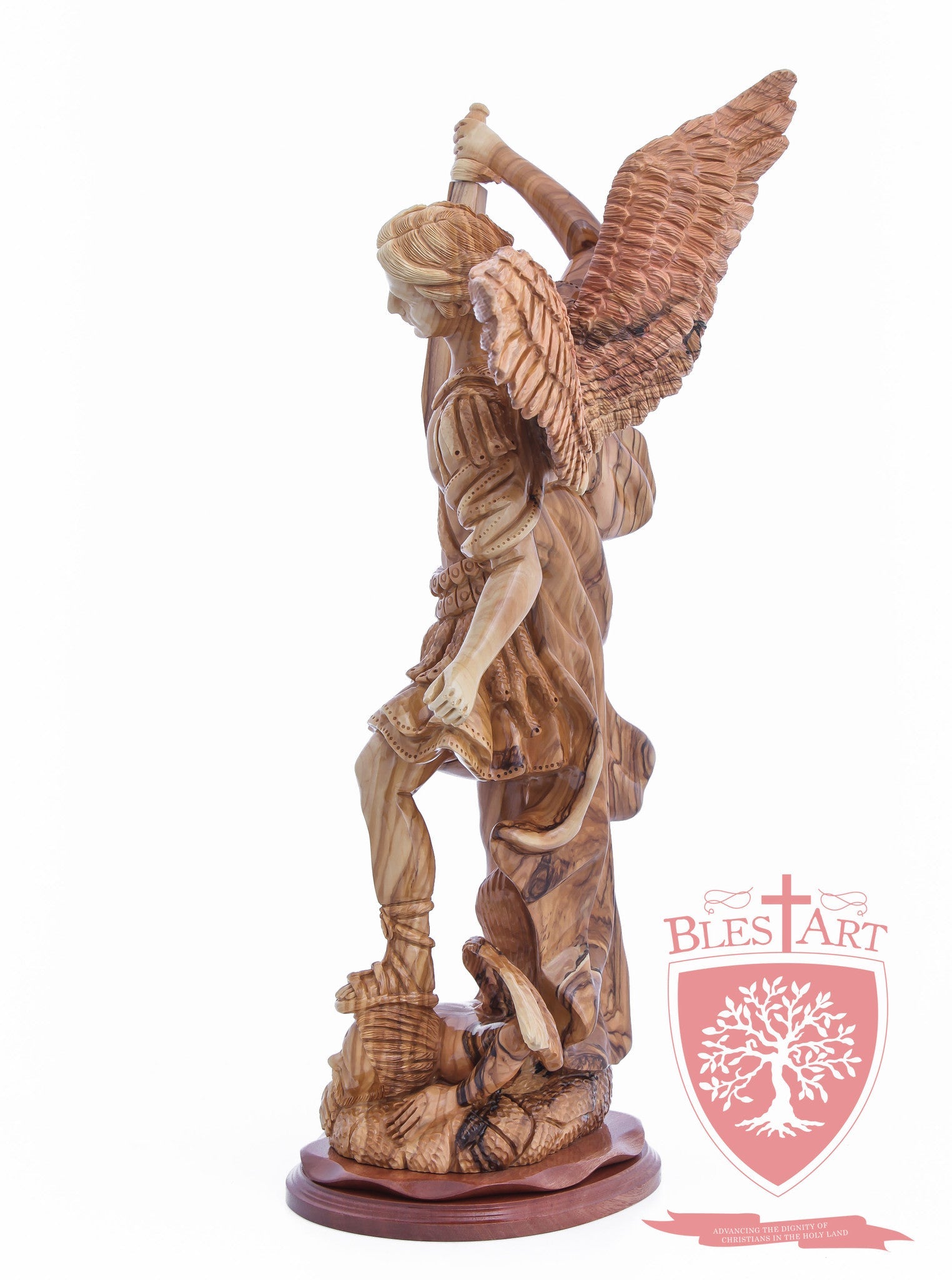 St. Michael the Archangel, Cathedral Quality, Size: 19.7"/50 CM Height