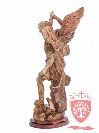 St. Michael the Archangel, Cathedral Quality, Size: 19.7"/50 CM Height