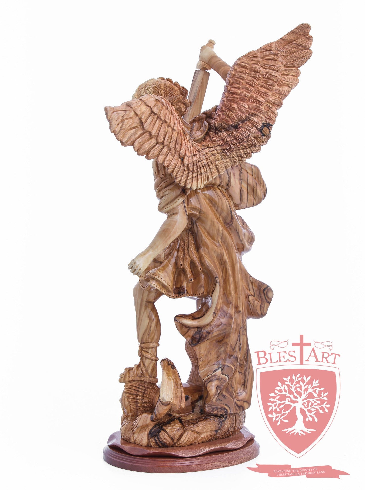 St. Michael the Archangel, Cathedral Quality, Size: 19.7"/50 CM Height
