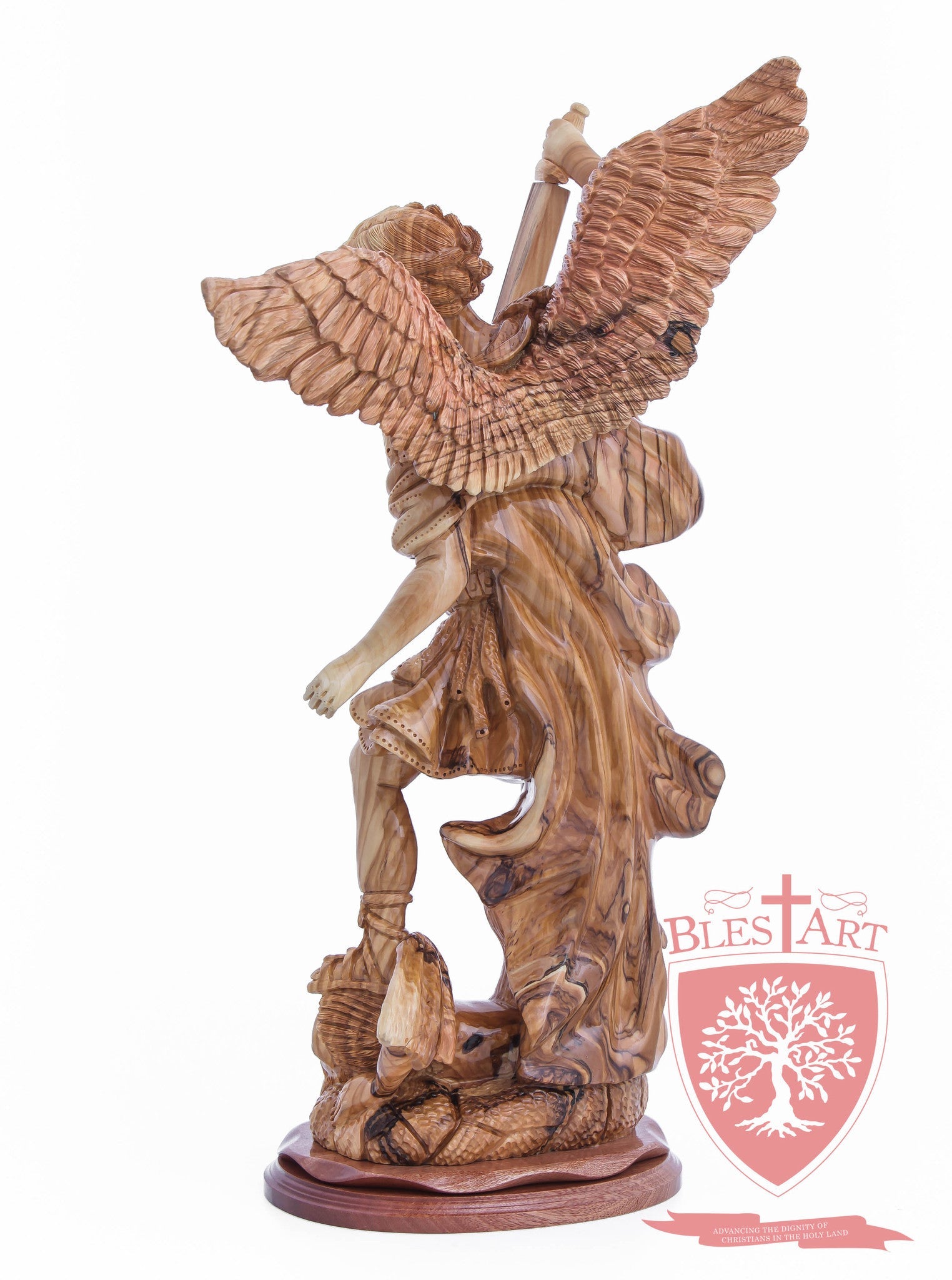St. Michael the Archangel, Cathedral Quality, Size: 19.7"/50 CM Height