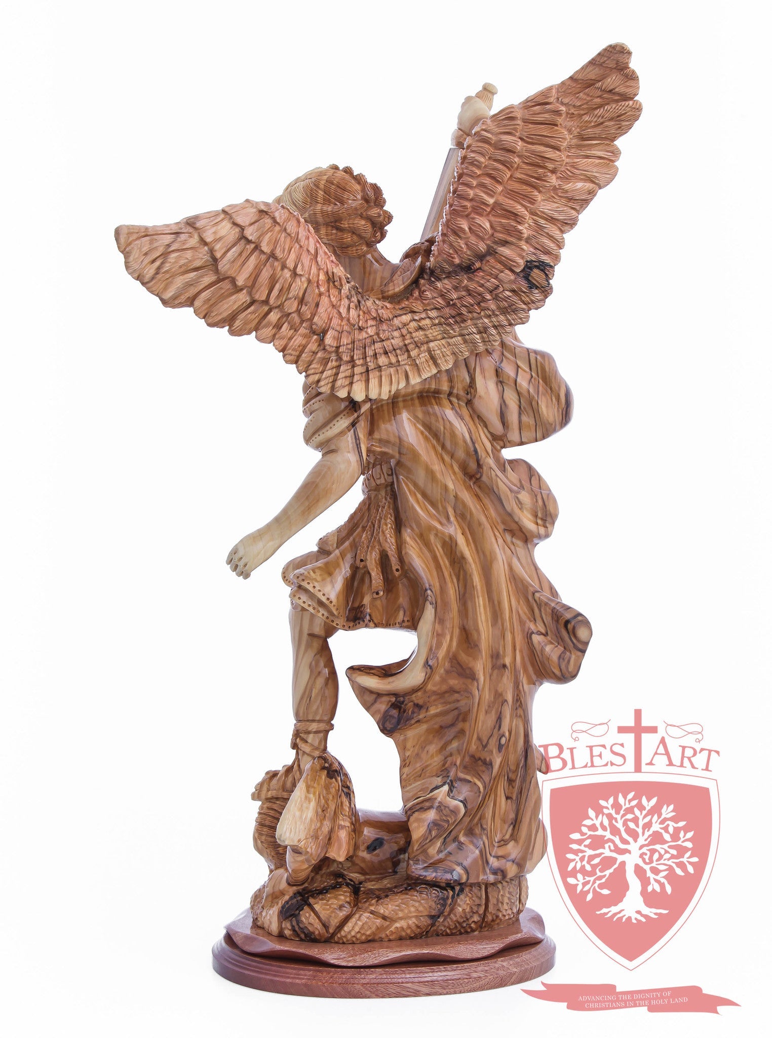 St. Michael the Archangel, Cathedral Quality, Size: 19.7"/50 CM Height