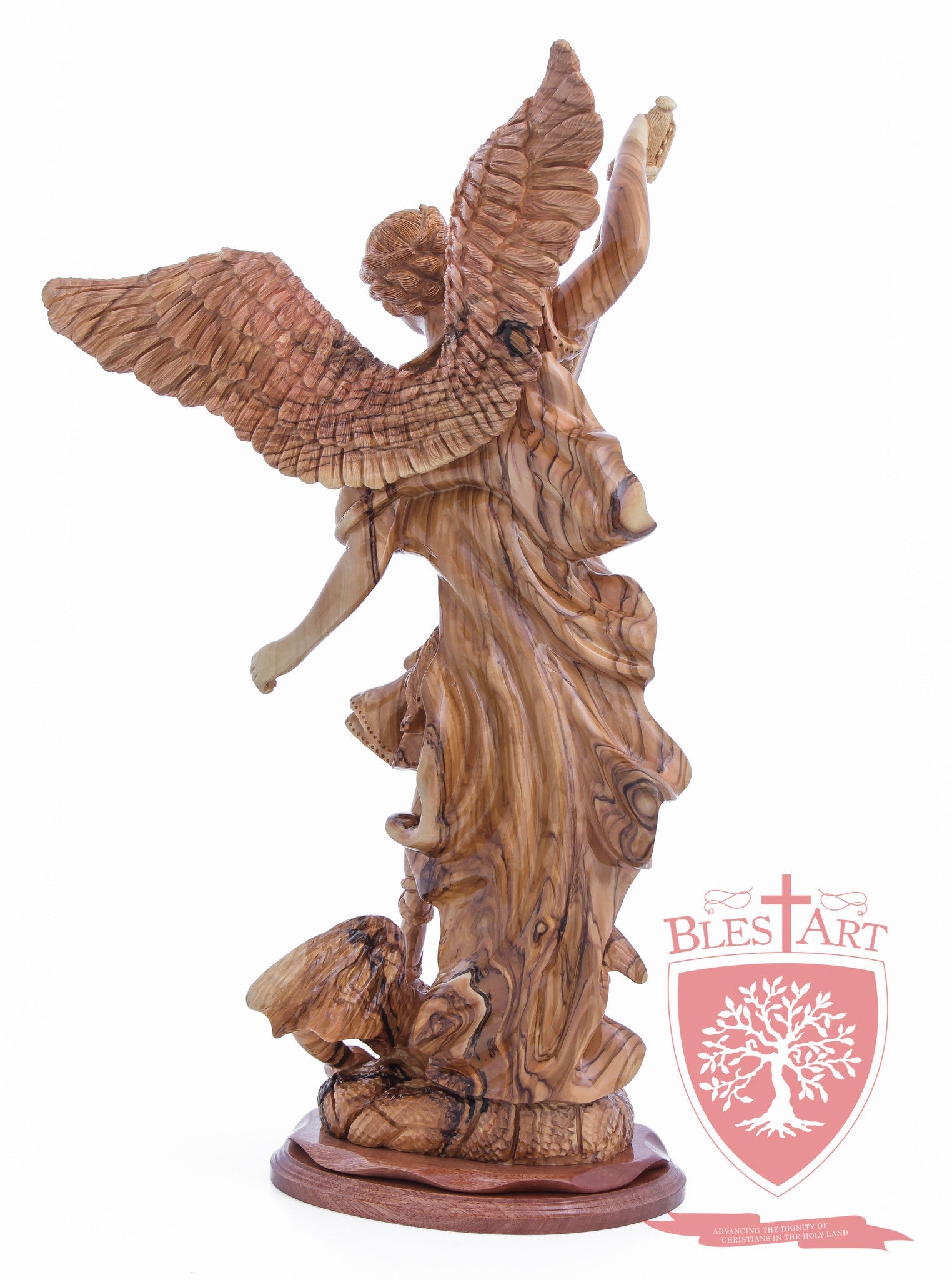 St. Michael the Archangel, Cathedral Quality, Size: 19.7"/50 CM Height