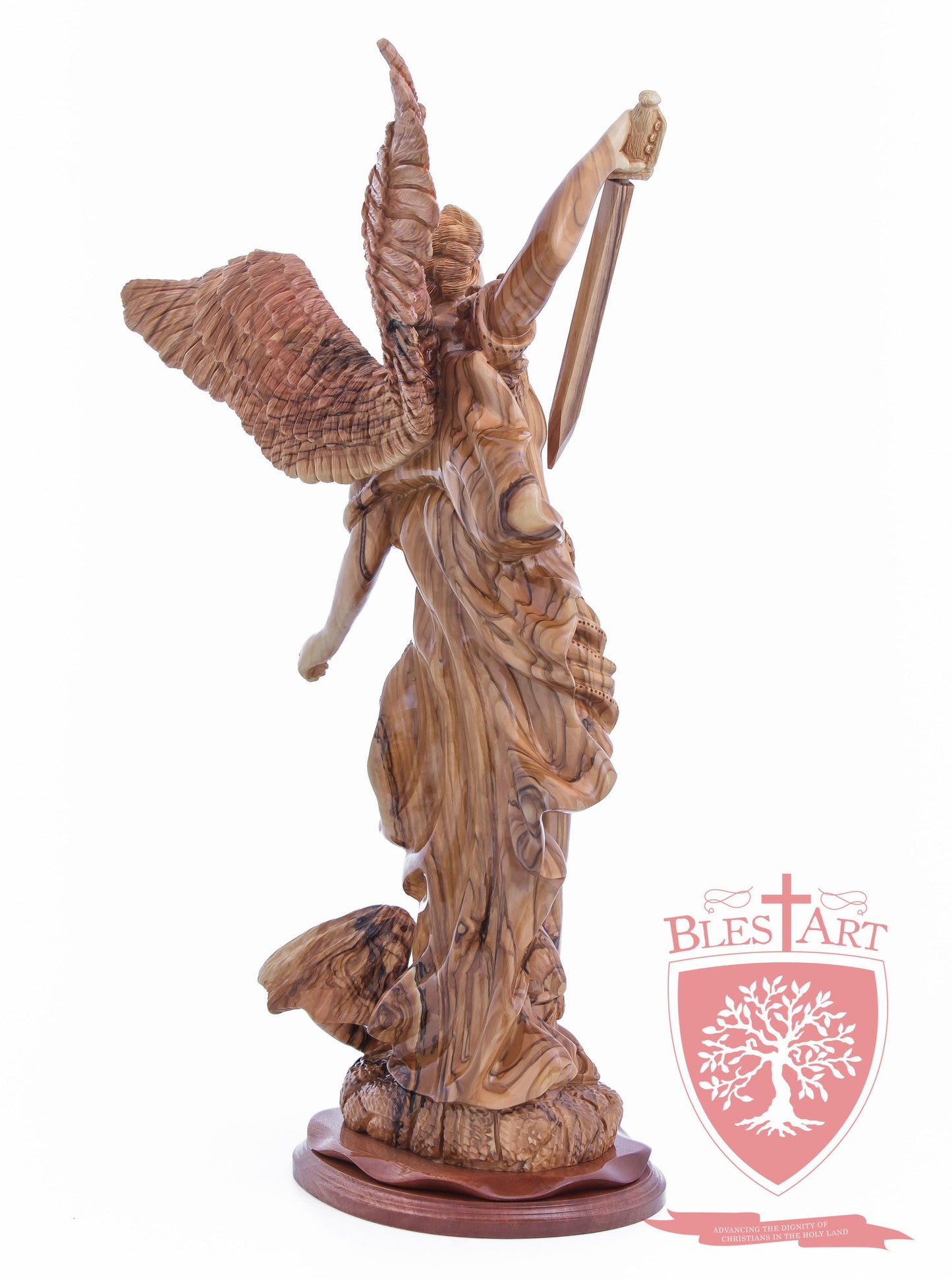 St. Michael the Archangel, Cathedral Quality, Size: 19.7"/50 CM Height