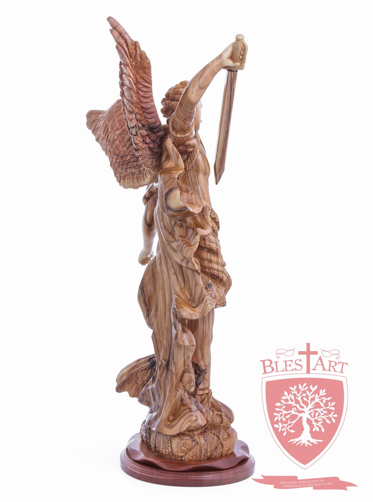 St. Michael the Archangel, Cathedral Quality, Size: 19.7"/50 CM Height
