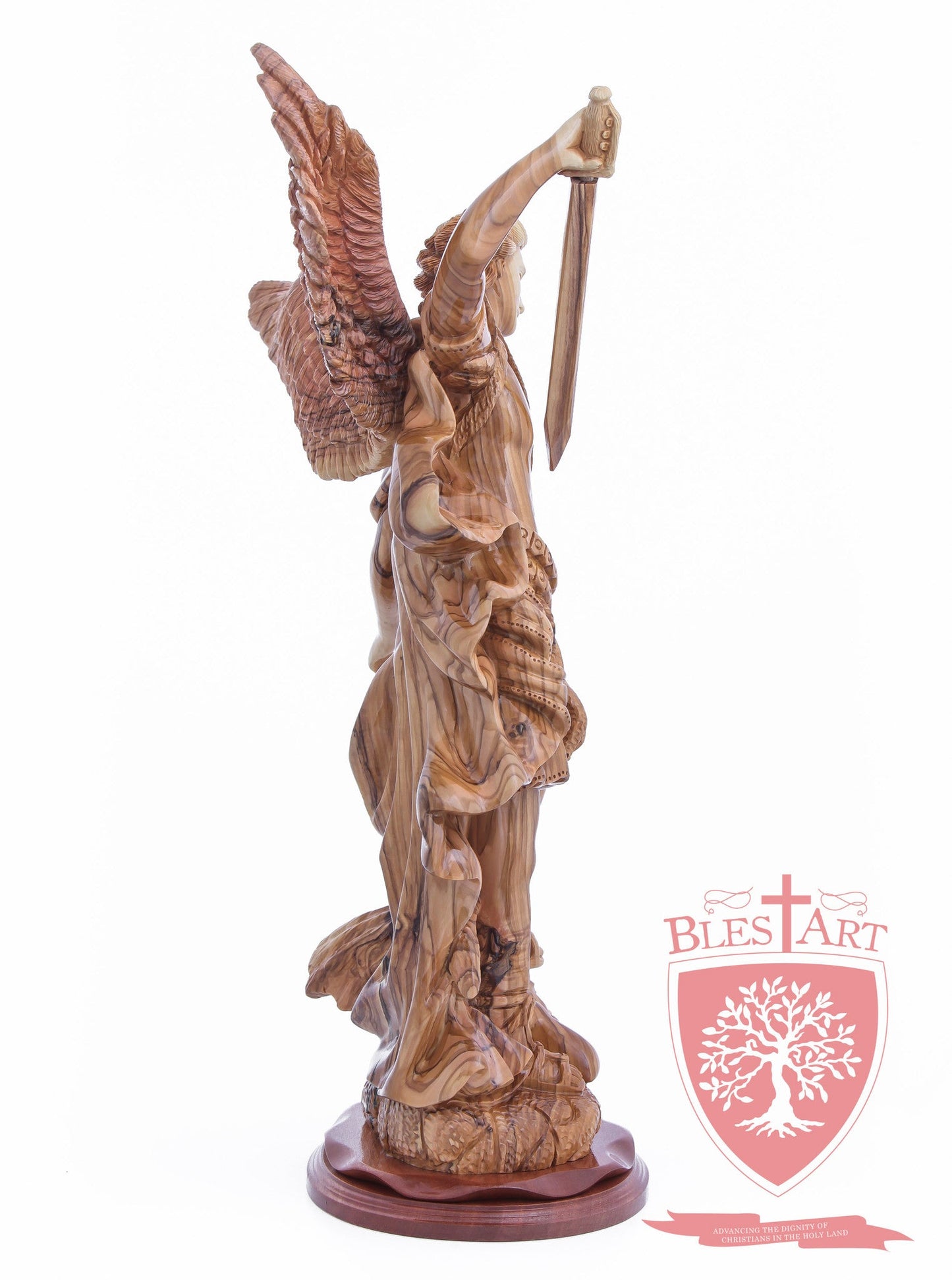 St. Michael the Archangel, Cathedral Quality, Size: 19.7"/50 CM Height