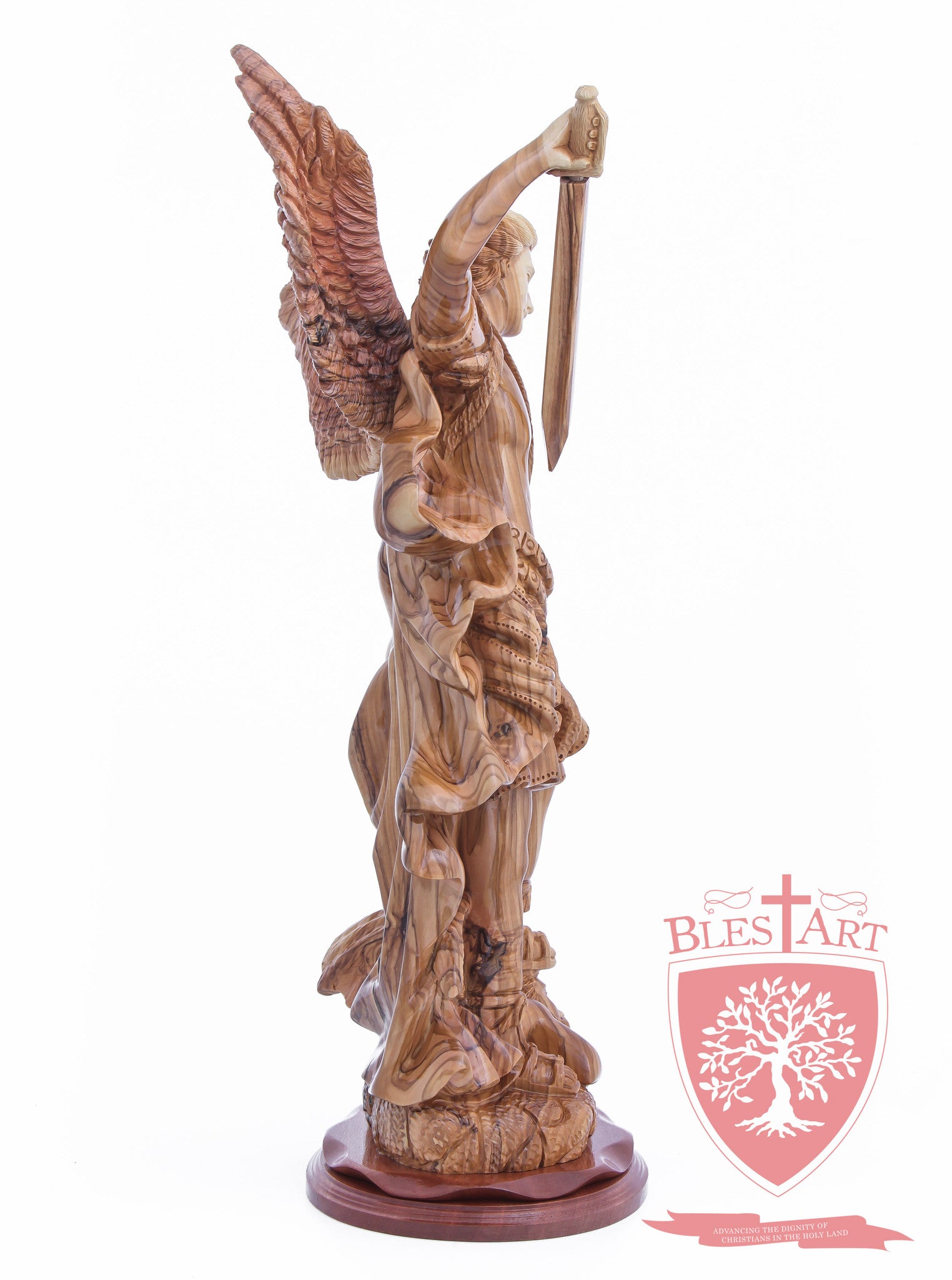 St. Michael the Archangel, Cathedral Quality, Size: 19.7"/50 CM Height