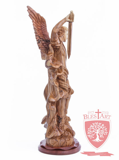 St. Michael the Archangel, Cathedral Quality, Size: 19.7"/50 CM Height