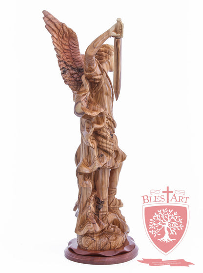 St. Michael the Archangel, Cathedral Quality, Size: 19.7"/50 CM Height
