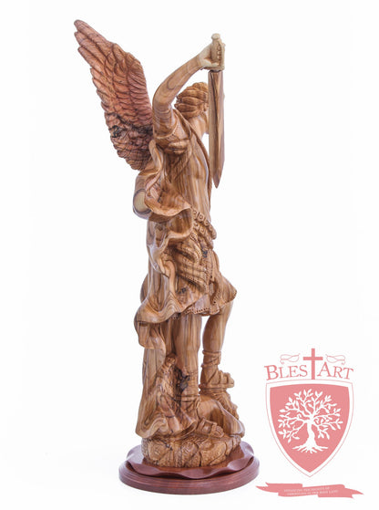 St. Michael the Archangel, Cathedral Quality, Size: 19.7"/50 CM Height