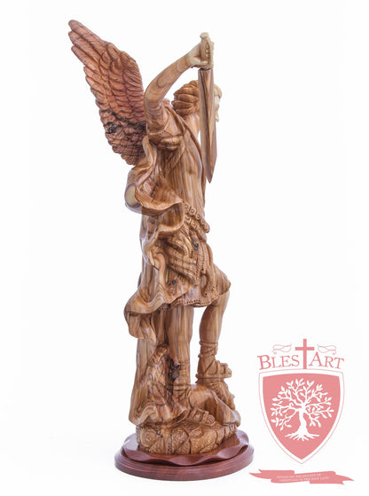 St. Michael the Archangel, Cathedral Quality, Size: 19.7"/50 CM Height