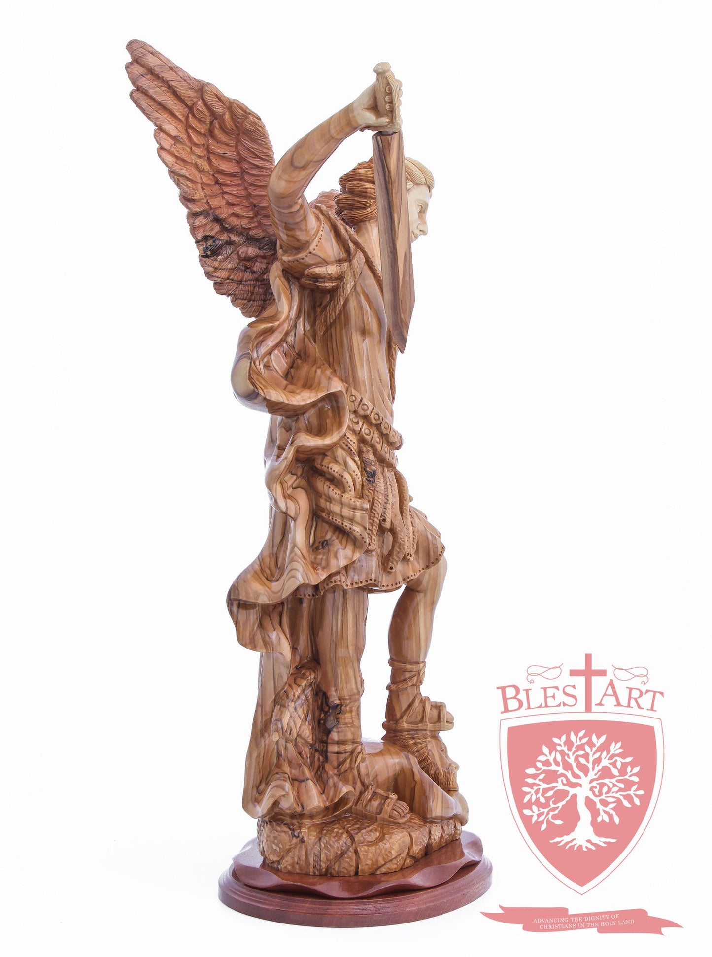 St. Michael the Archangel, Cathedral Quality, Size: 19.7"/50 CM Height
