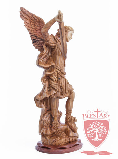 St. Michael the Archangel, Cathedral Quality, Size: 19.7"/50 CM Height