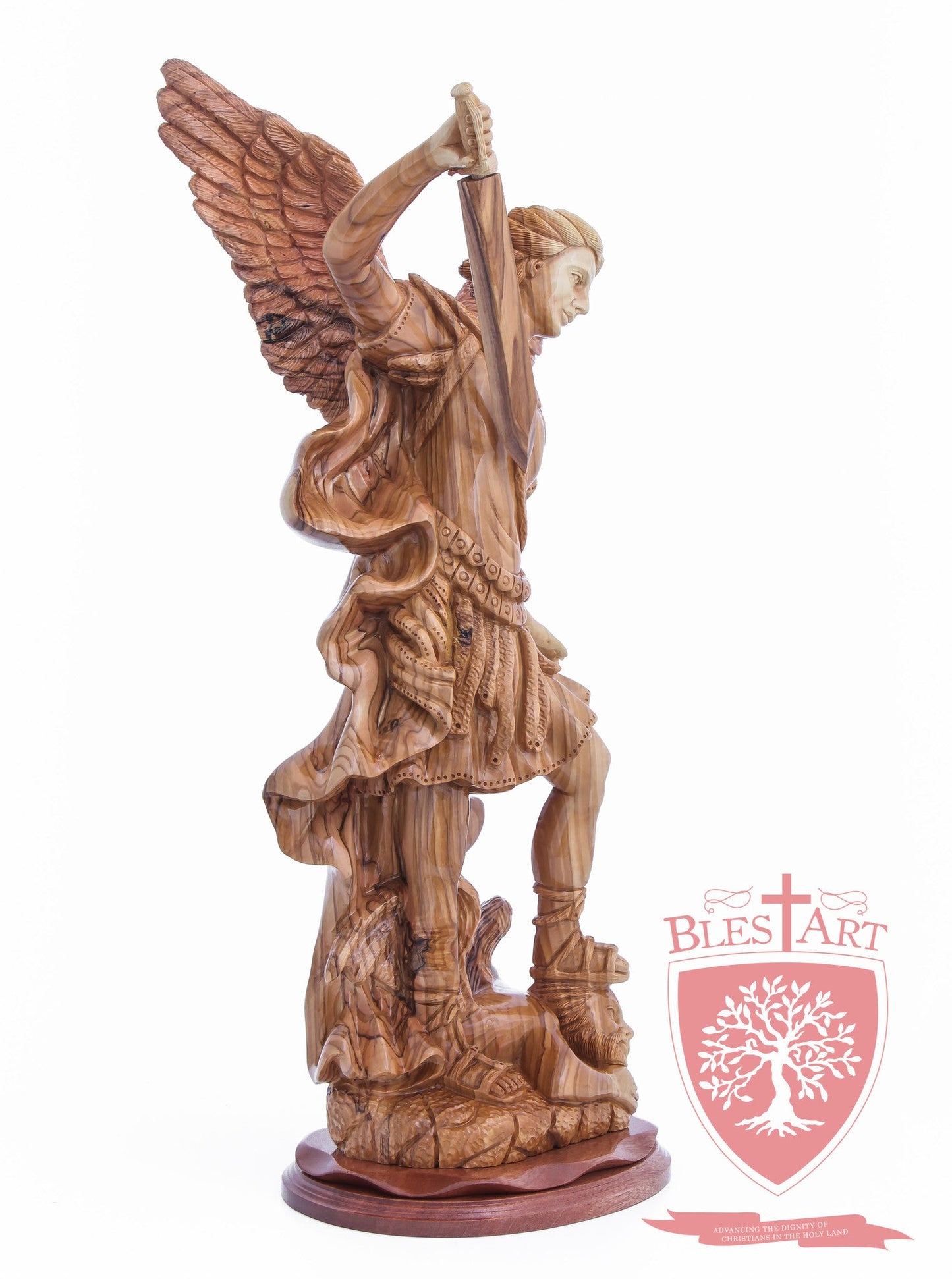 St. Michael the Archangel, Cathedral Quality, Size: 19.7"/50 CM Height