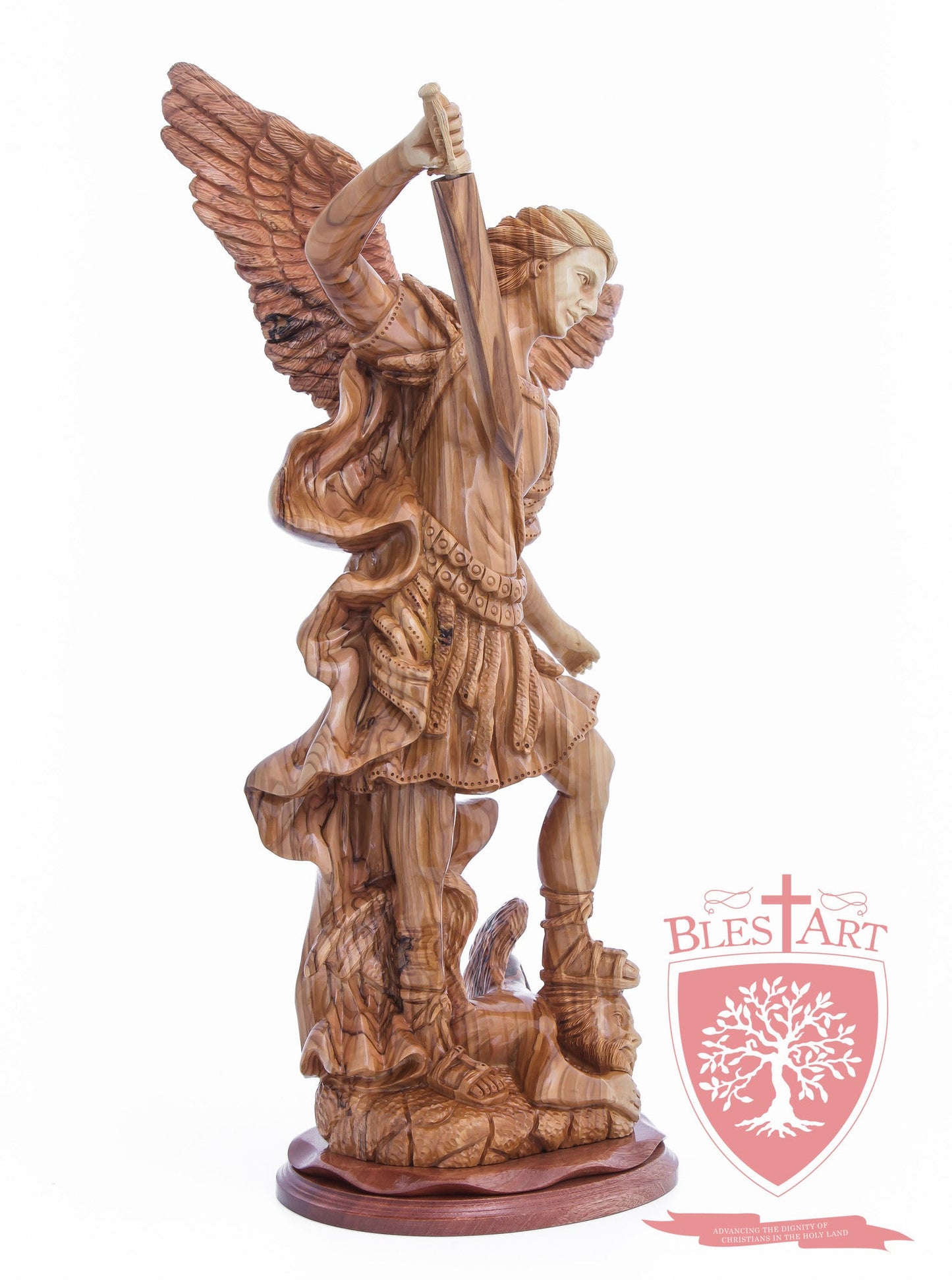 St. Michael the Archangel, Cathedral Quality, Size: 19.7"/50 CM Height