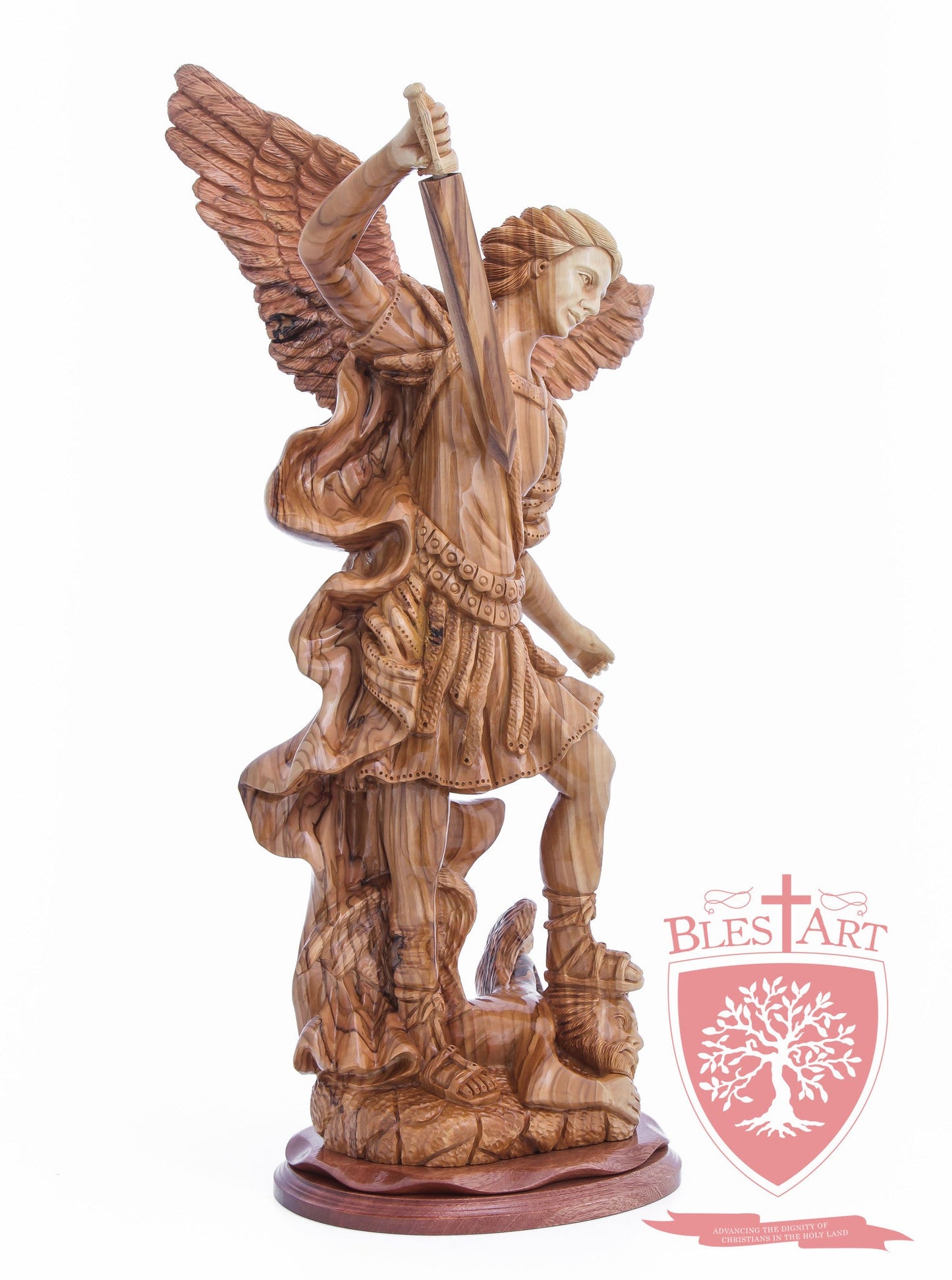 St. Michael the Archangel, Cathedral Quality, Size: 19.7"/50 CM Height