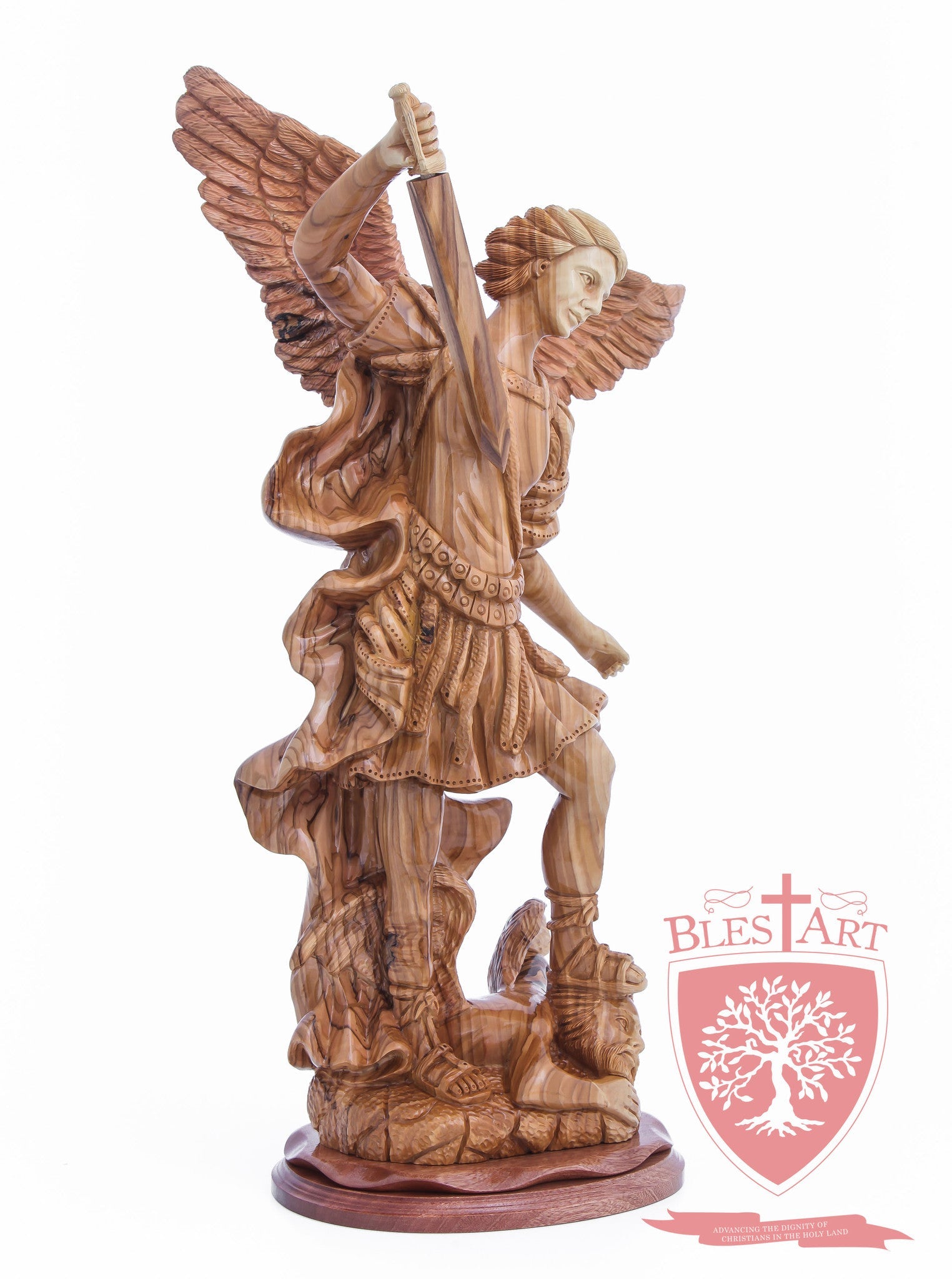 St. Michael the Archangel, Cathedral Quality, Size: 19.7"/50 CM Height