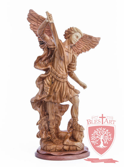 St. Michael the Archangel, Cathedral Quality, Size: 19.7"/50 CM Height