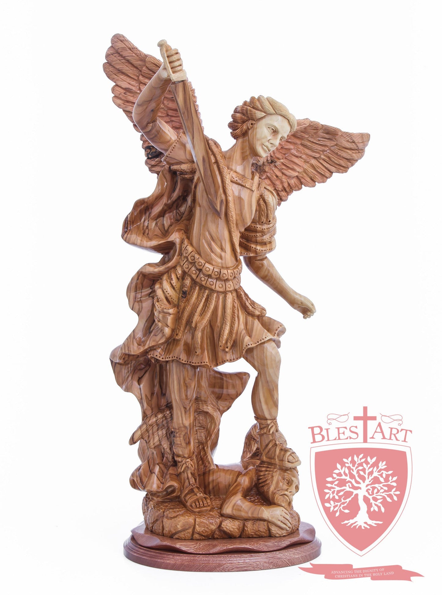 St. Michael the Archangel, Cathedral Quality, Size: 19.7"/50 CM Height
