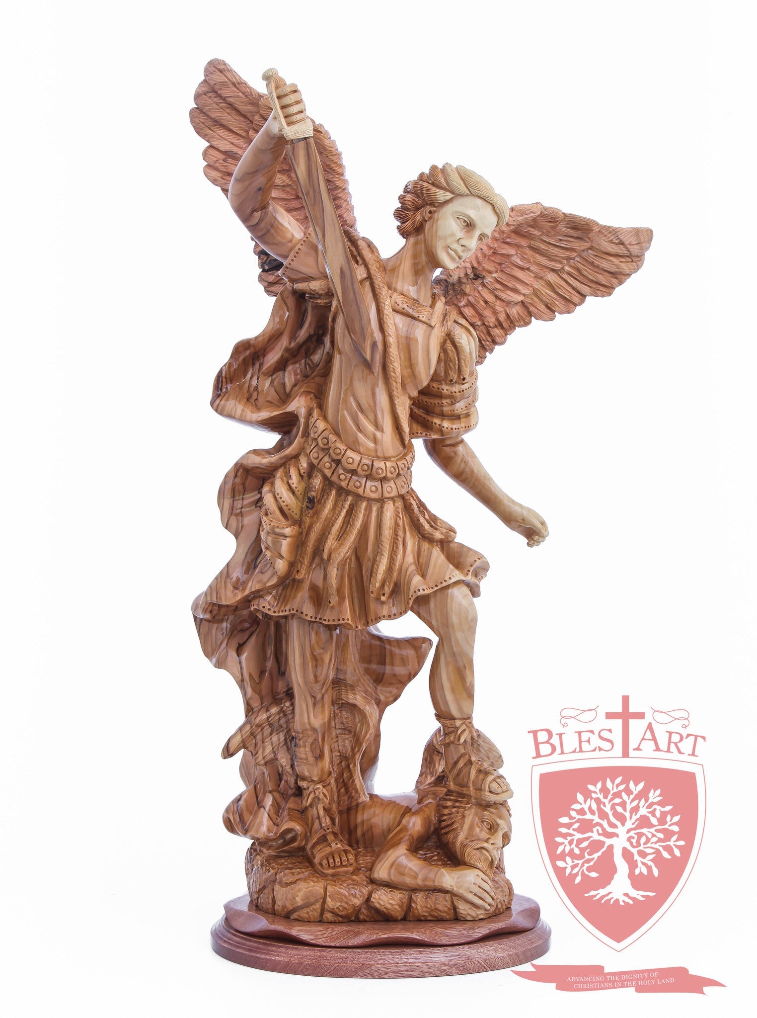 St. Michael the Archangel, Cathedral Quality, Size: 19.7"/50 CM Height