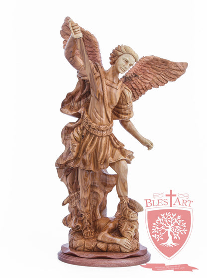 St. Michael the Archangel, Cathedral Quality, Size: 19.7"/50 CM Height