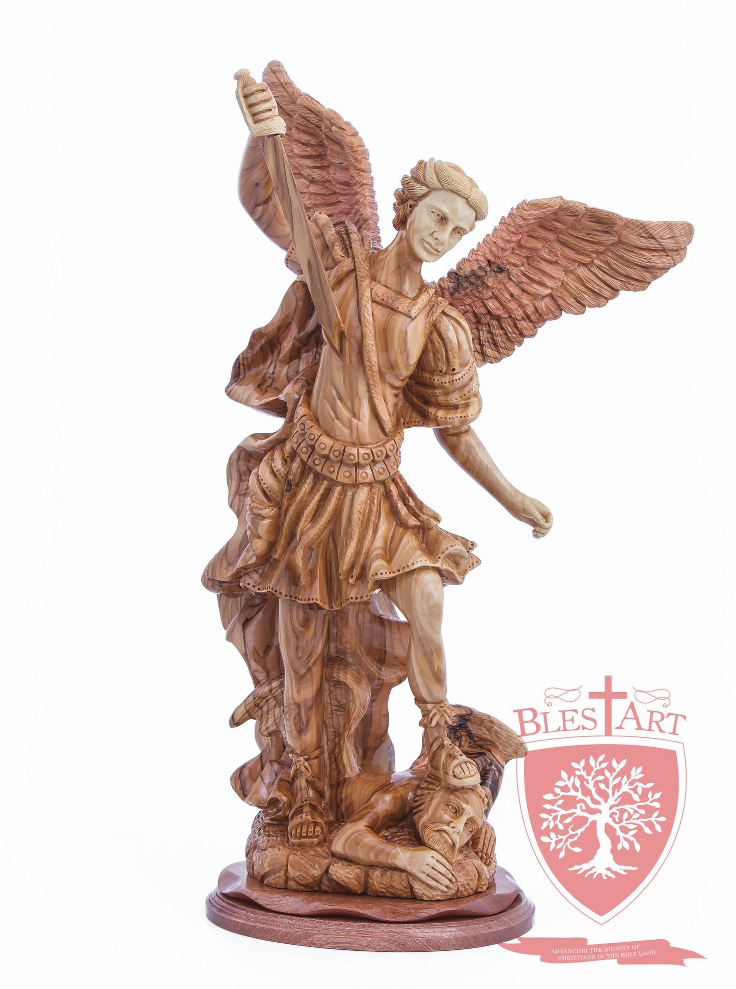 St. Michael the Archangel, Cathedral Quality, Size: 19.7"/50 CM Height