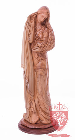 Mary with baby Jesus, Two Sizes available 19.5" and 12" Height