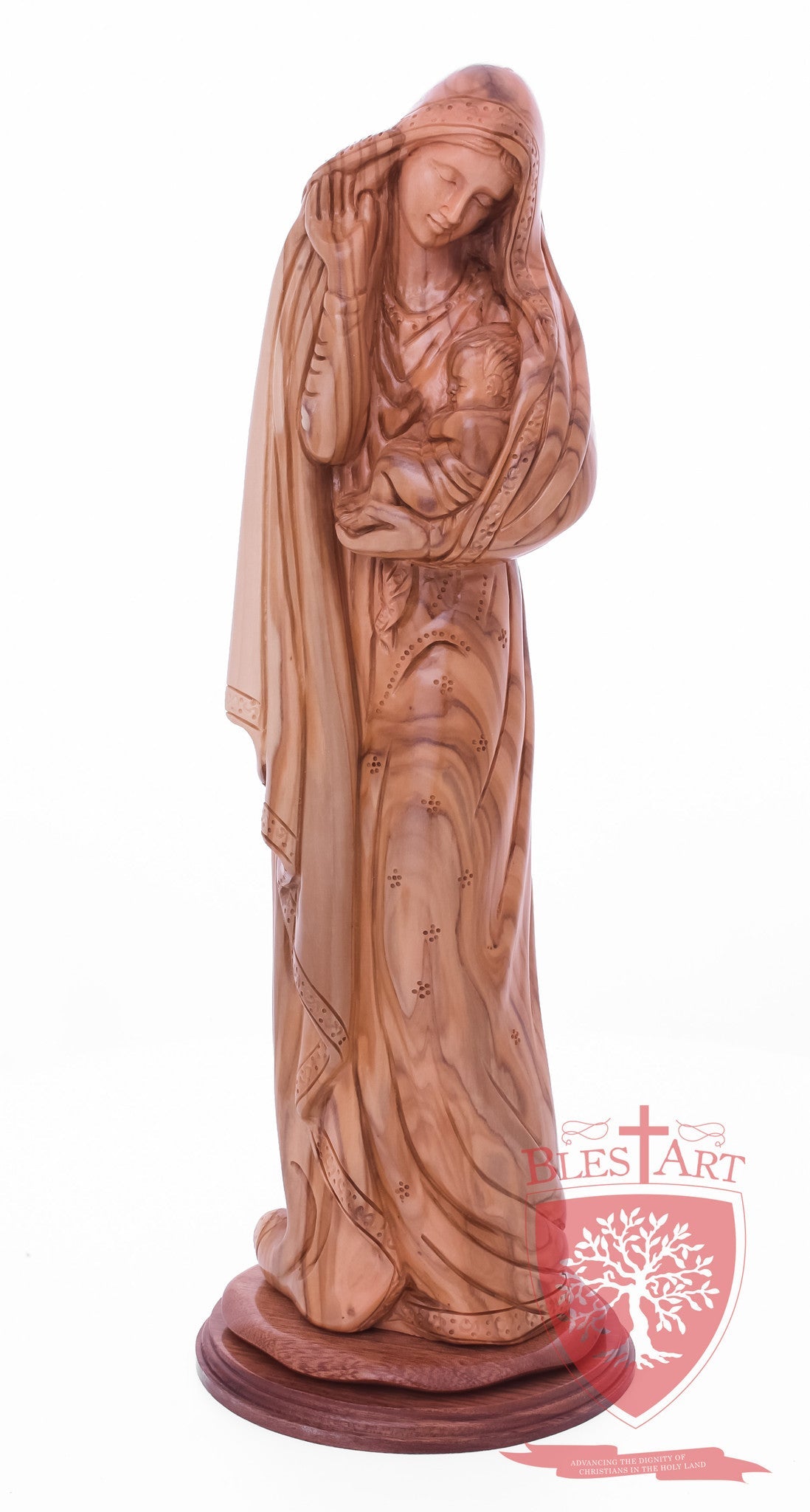 Mary with baby Jesus, Two Sizes available 19.5" and 12" Height