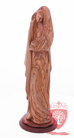 Mary with baby Jesus, Two Sizes available 19.5" and 12" Height