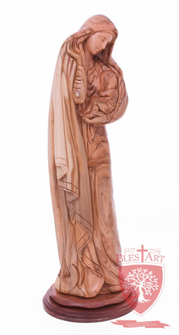 Mary with baby Jesus, Two Sizes available 19.5" and 12" Height