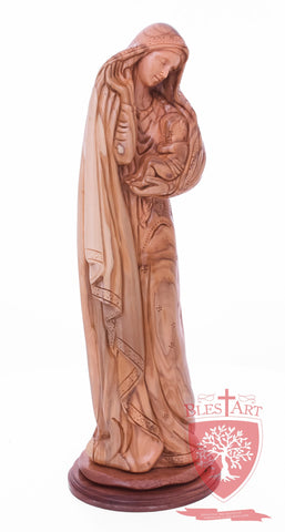 Mary with baby Jesus, Two Sizes available 19.5" and 12" Height