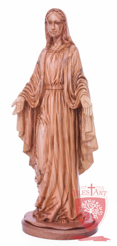 Blessed Mother Mary - Olive wood