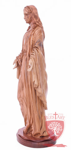 Blessed Mother Mary - Olive wood