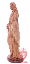 Blessed Mother Mary - Olive wood