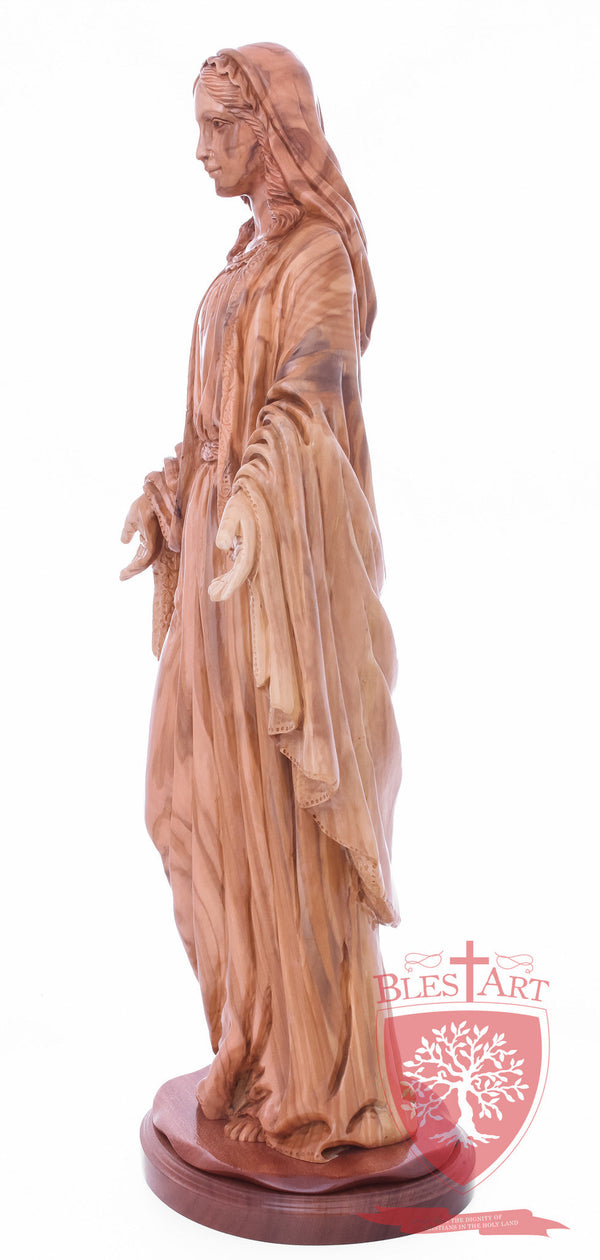 Blessed Mother Mary - Olive wood