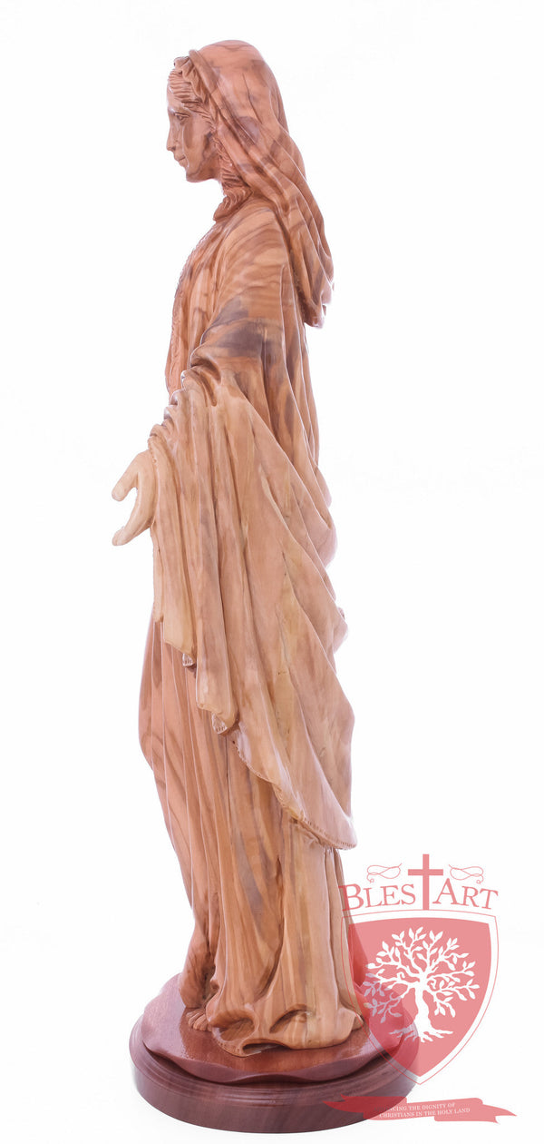 Blessed Mother Mary - Olive wood