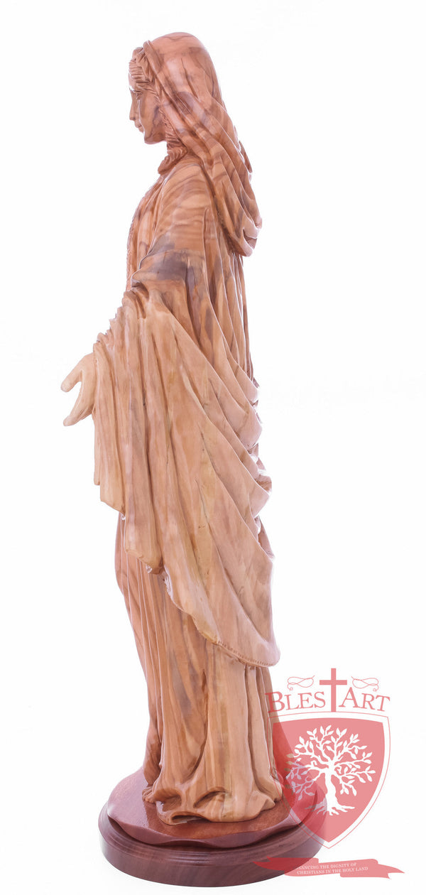 Blessed Mother Mary - Olive wood