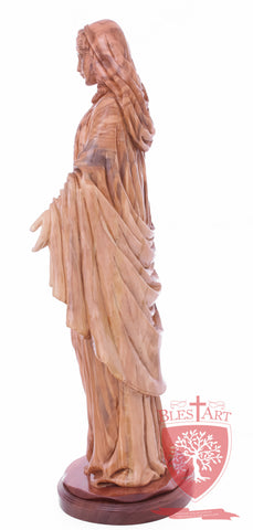 Blessed Mother Mary - Olive wood