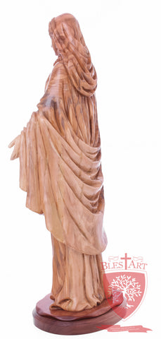 Blessed Mother Mary - Olive wood