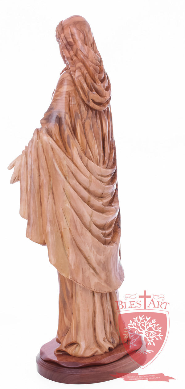 Blessed Mother Mary - Olive wood