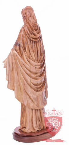 Blessed Mother Mary - Olive wood