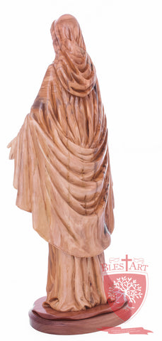 Blessed Mother Mary - Olive wood