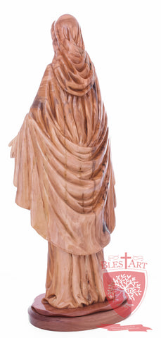 Blessed Mother Mary - Olive wood