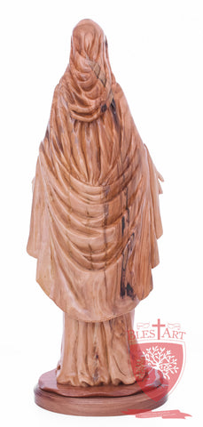 Blessed Mother Mary - Olive wood